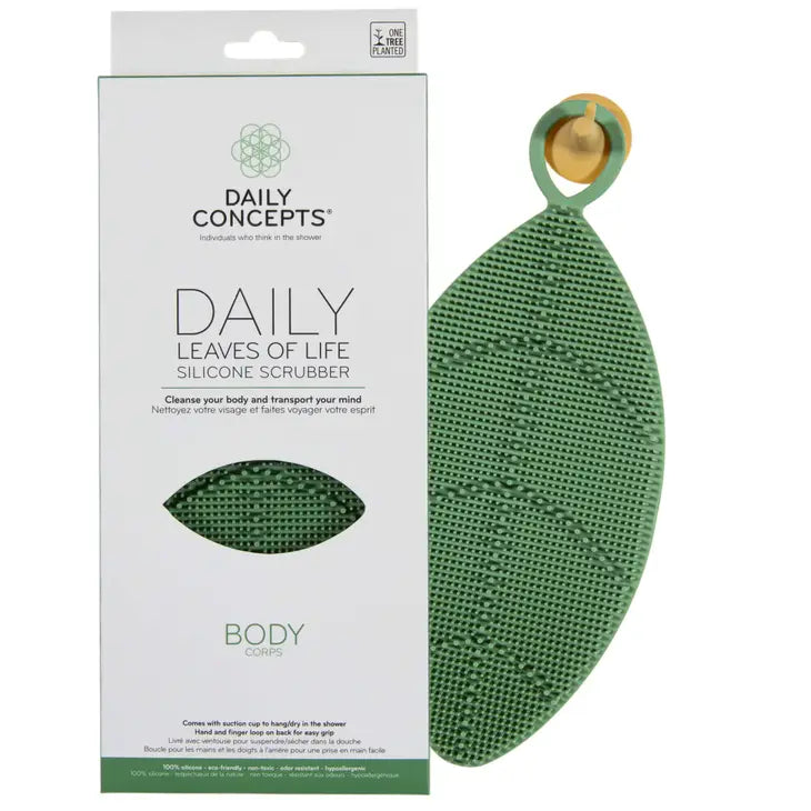 Daily Leaves of Life Body Silicone Scrubber