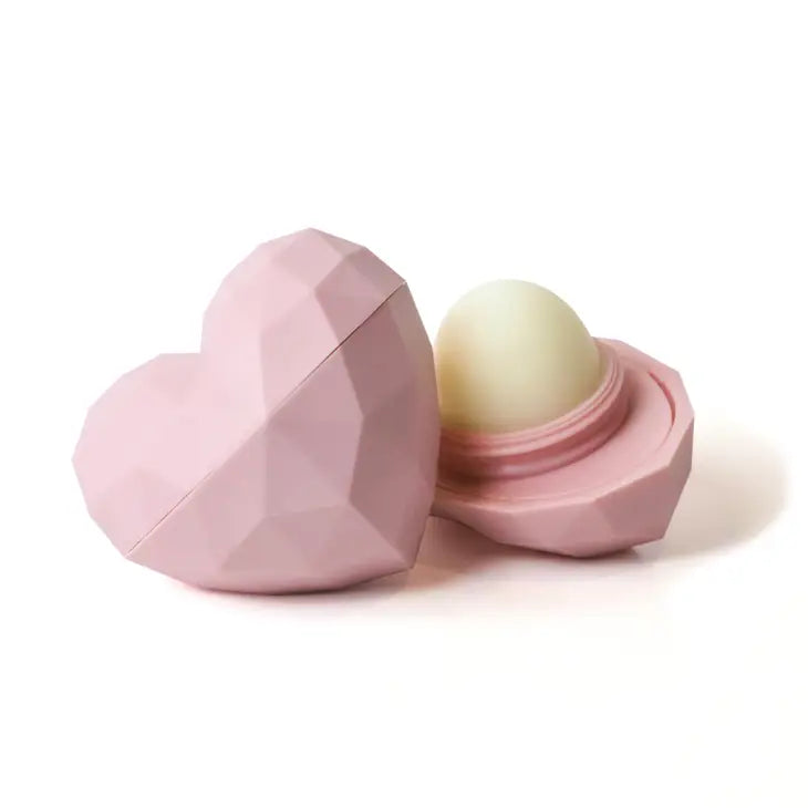 Pink Heart Lip Balm- Wildberry/Cocolime