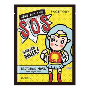 SOS Restoring Mask with Royal Jelly || FaceTory || Beautybar