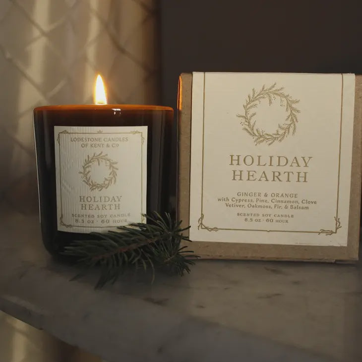 Holiday Hearth - Luxury Soy Candle