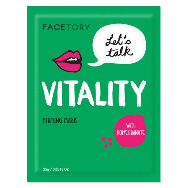 Let’s Talk Vitality Firming Mask || FaceTory || Beautybar