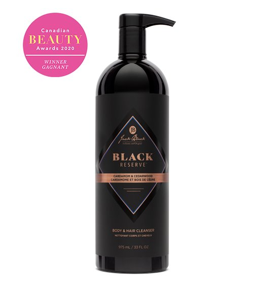 black reserve shower gel || jack black || beautybar