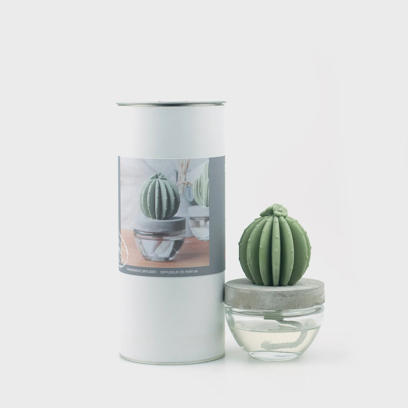 Barrel Cactus Ceramic Diffuser - Ocean Breeze