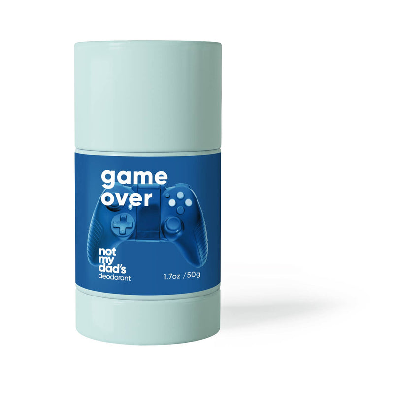 Game Over Natural Deodorant for Boys (Clean Spice)