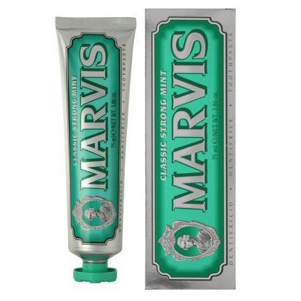 classic strong mint toothpaste || marvis || beautybar