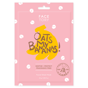 Oats My Bananas Soothing and Hydrating Mask || facetory