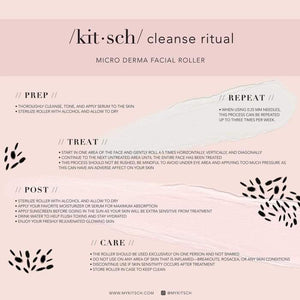 micro derma facial roller || kitsch || beautybar